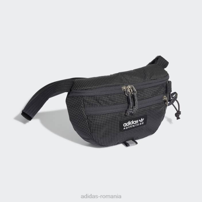 Adidas geanta de talie aventura mica moda neagra unisex negru 2JBN15844