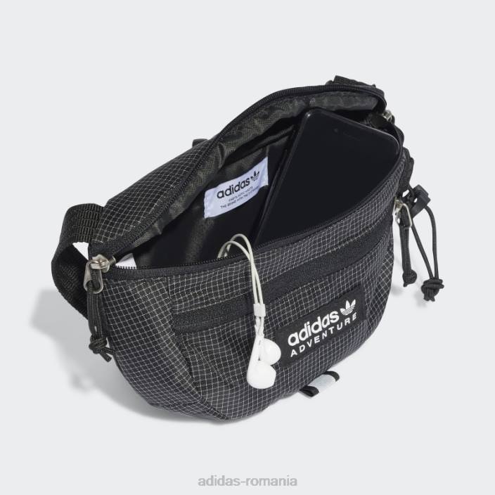 Adidas geanta de talie aventura mica neagra unisex negru 2JBN7643