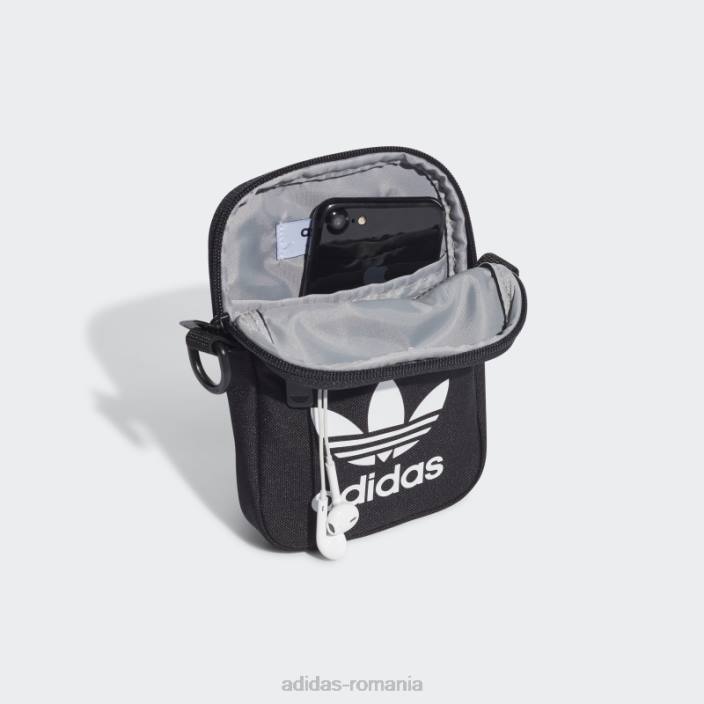 Adidas geanta neagra adicolor clasic festival unisex negru 2JBN7390