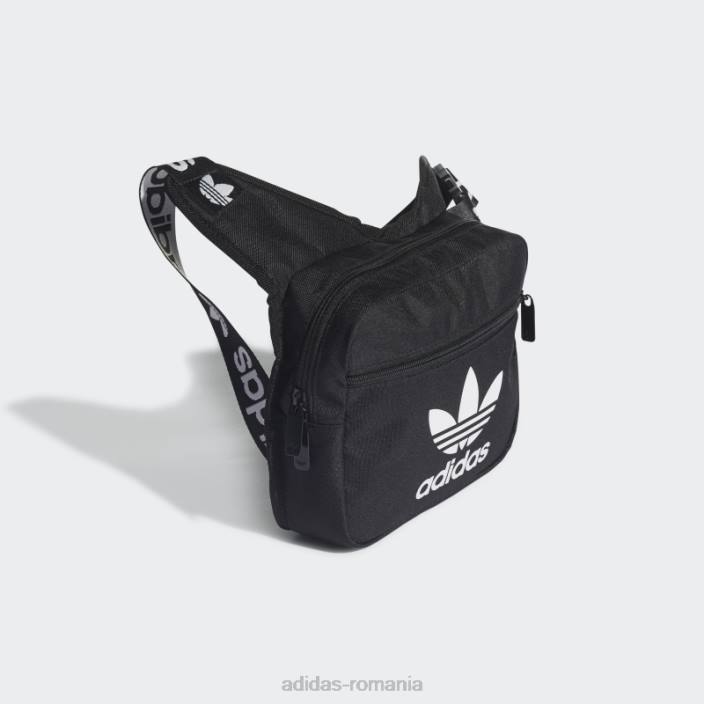 Adidas geanta sling adicolor neagra adidas unisex alb negru 2JBN1932