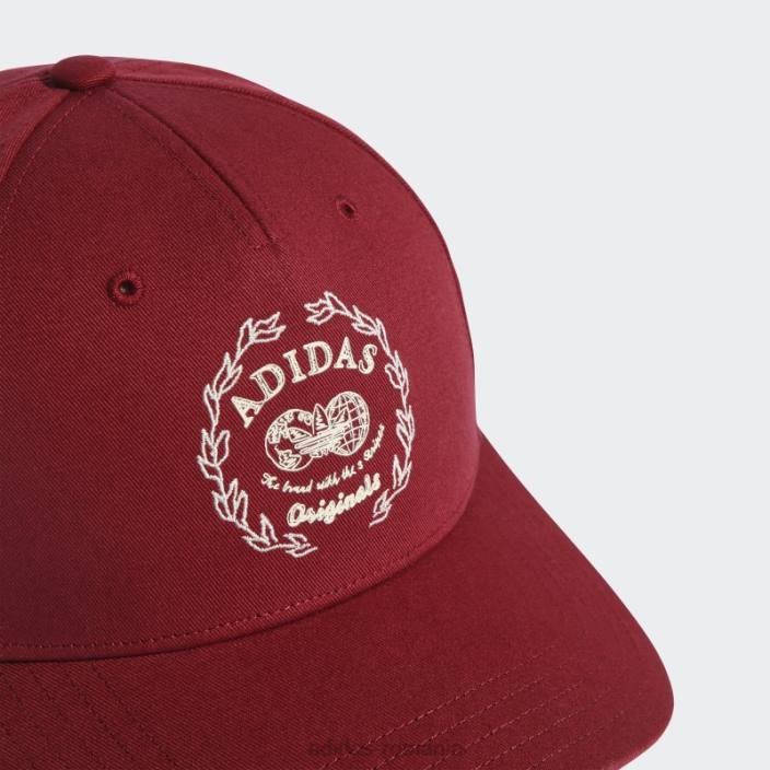 Adidas hack the archive baseball cap burgundy unisex Burgundia 2JBN7694