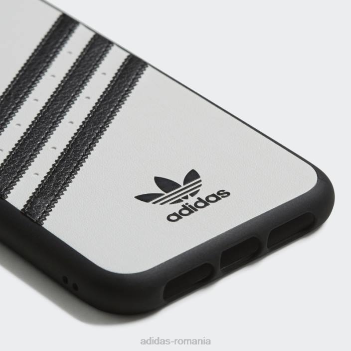 Adidas husă albă fierbinte sau mulata pu pentru iPhone 11 unisex alb negru 2JBN8175