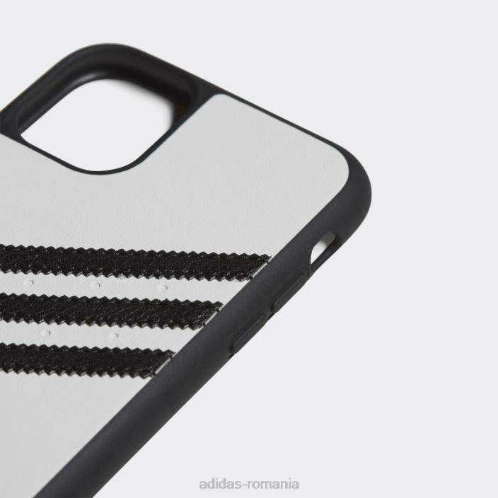 Adidas husă albă fierbinte sau mulata pu pentru iPhone 11 unisex alb negru 2JBN8175
