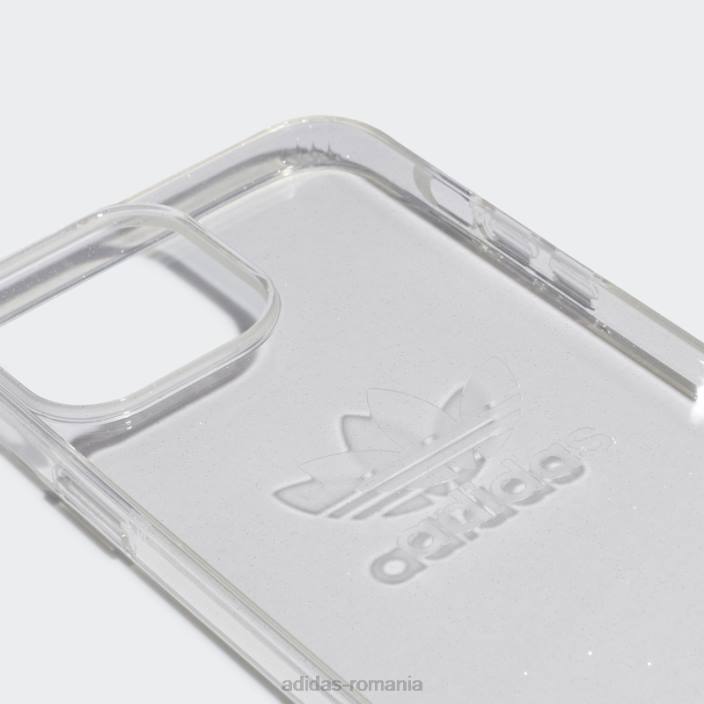 Adidas husă argintie fierbinte sau de protecție transparentă cu sclipici pentru iphone 13 pro max unisex argint 2JBN7728