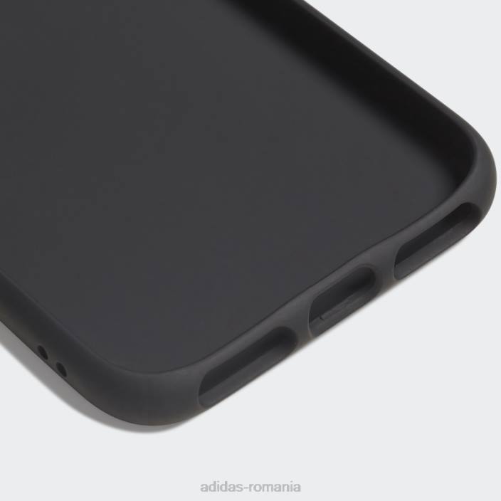 Adidas husă neagră cu logo de bază pentru iPhone 8 unisex alb negru 2JBN8236