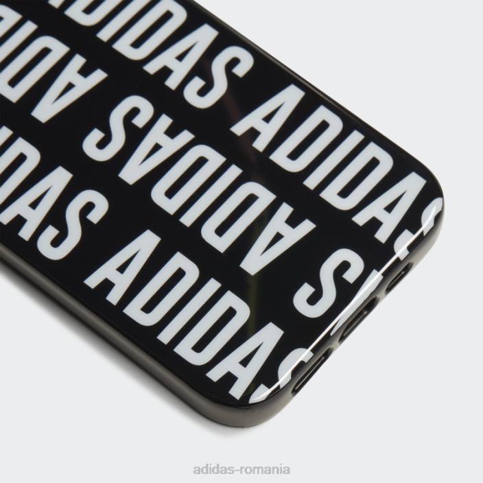 Adidas husă neagră sp snap logo ss22 pentru iphone 13/13 pro fashion unisex alb negru 2JBN8138
