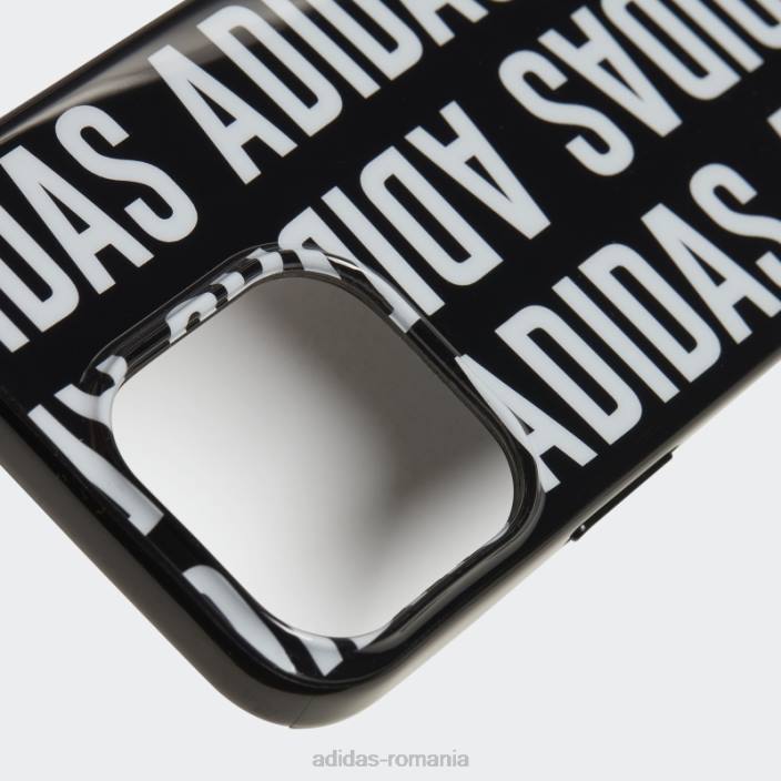 Adidas husă neagră sp snap logo ss22 pentru iphone 13/13 pro fashion unisex alb negru 2JBN8138