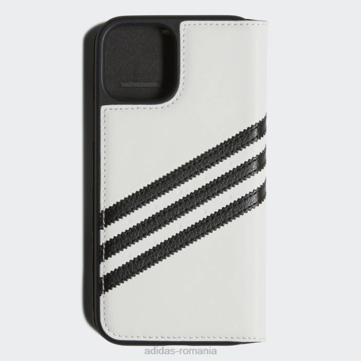 Adidas husa alba sau brosura pu pentru iphone 12 / 12 pro fierbinte unisex alb negru 2JBN7889