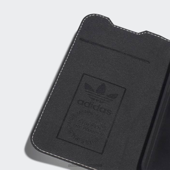 Adidas husa alba sau brosura pu pentru iphone 13/13 pro fierbinte unisex alb negru 2JBN7967