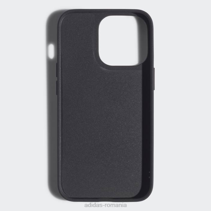 Adidas husa neagra sau mulata pu pentru iphone 13/13 pro fashion unisex alb negru 2JBN7741