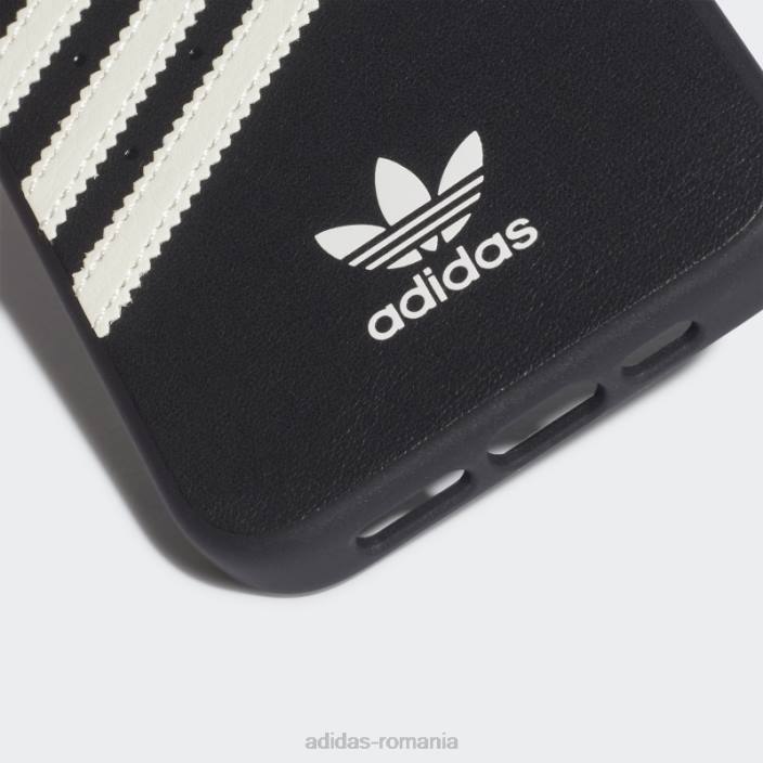 Adidas husa neagra sau mulata pu pentru iphone 13/13 pro fashion unisex alb negru 2JBN7741