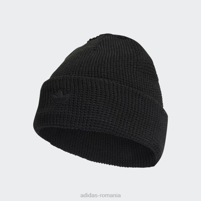 Adidas negru rifta beanie fierbinte unisex negru 2JBN7808