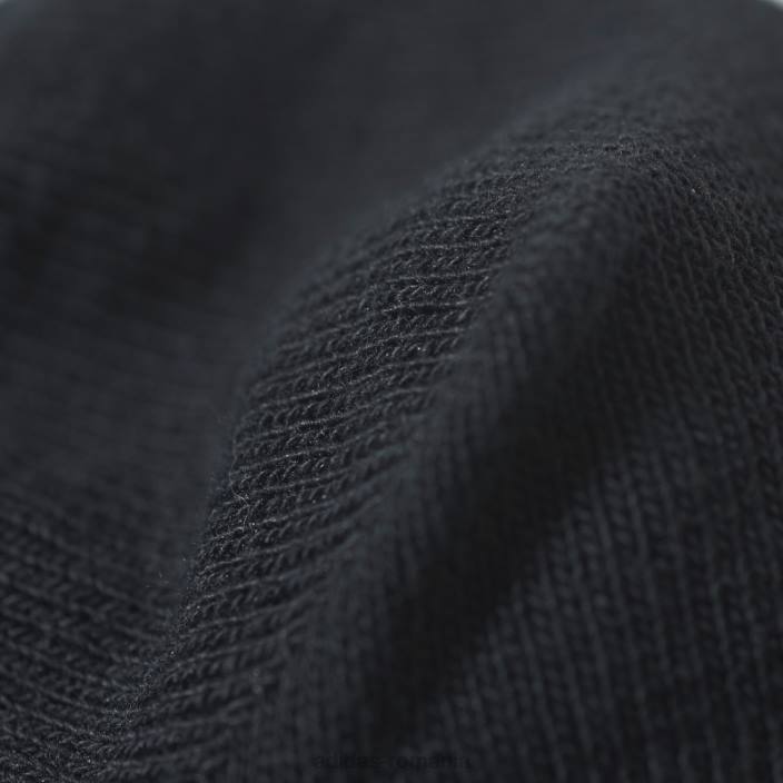 Adidas șosete cu căptușeală trefoil neagră 3 perechi unisex alb negru 2JBN8033