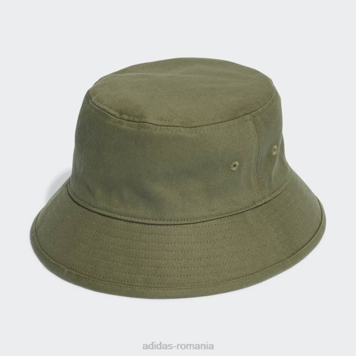 Adidas pălărie cu găleată trefoil olive unisex măsline 2JBN15601
