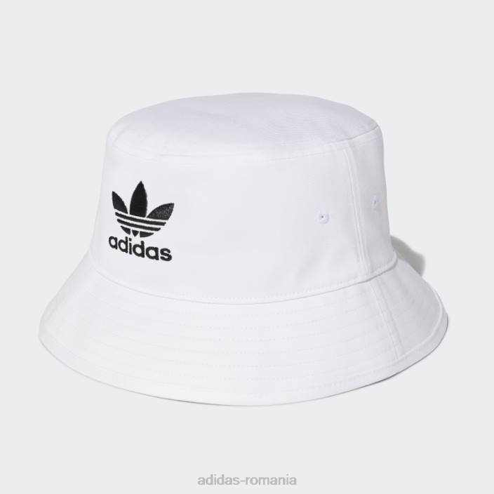 Adidas pălărie cu găleată trifoil adicolor alb unisex alb 2JBN1729