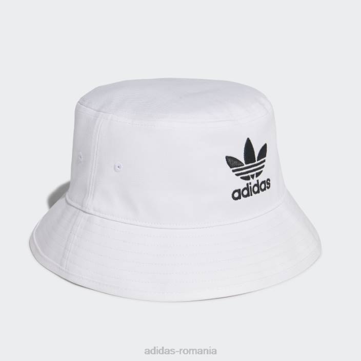 Adidas pălărie cu găleată trifoil adicolor alb unisex alb 2JBN1729