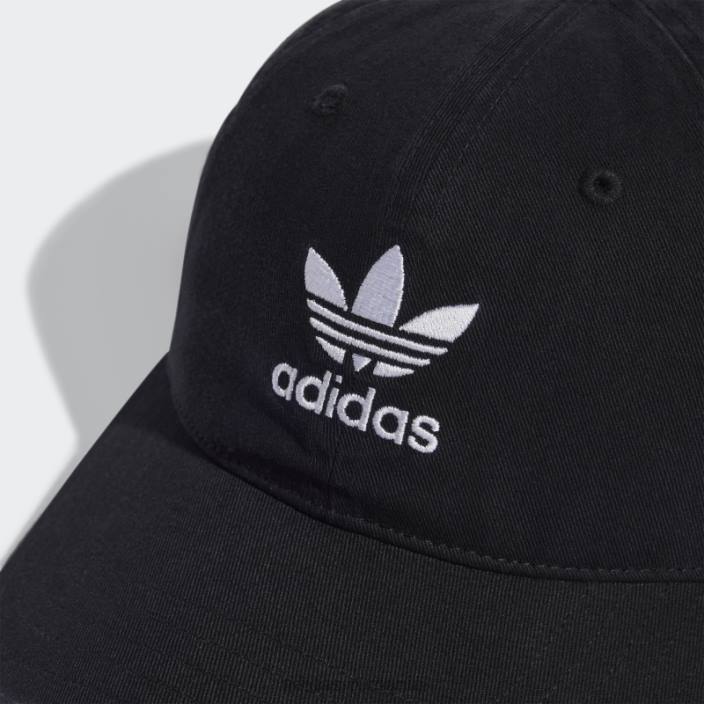 Adidas pălărie de baseball neagră adicolor classics trefoil stonewashed adidas unisex negru 2JBN7755