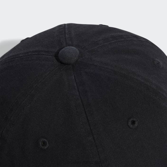 Adidas pălărie de baseball neagră adicolor classics trefoil stonewashed adidas unisex negru 2JBN7755