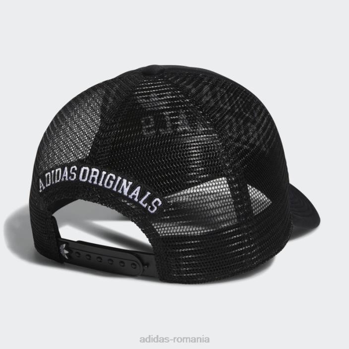 Adidas pălărie de camion neagră unisex alb negru 2JBN7814