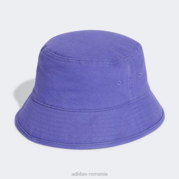 Adidas pălărie de găleată clasică adicolor spălată cu pietre liliac unisex liliac 2JBN15595