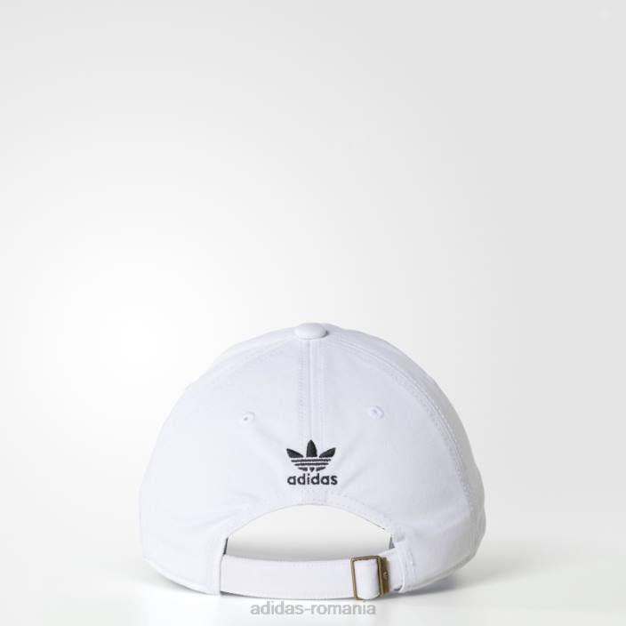 Adidas pălărie neagră relaxată cu bretele unisex alb negru 2JBN8063