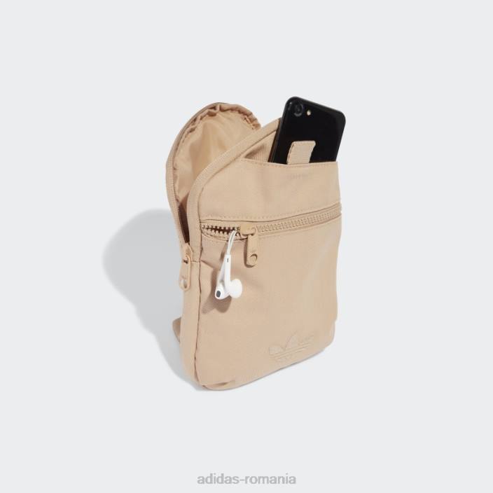 Adidas rifta sacoche bej fierbinte unisex bej 2JBN1814