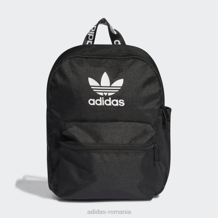 Adidas rucsac adicolor clasic mic negru unisex alb negru 2JBN1874