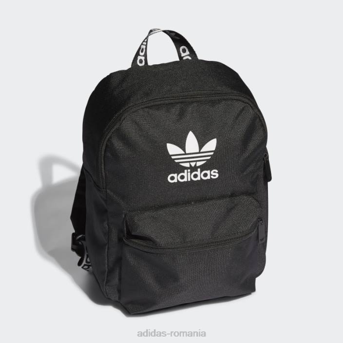 Adidas rucsac adicolor clasic mic negru unisex alb negru 2JBN1874