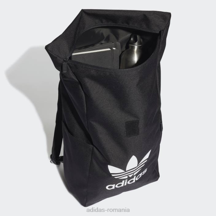 Adidas rucsac adicolor clasic roll-top negru unisex negru 2JBN7598