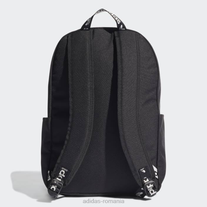 Adidas rucsac adicolor negru unisex alb negru 2JBN7405