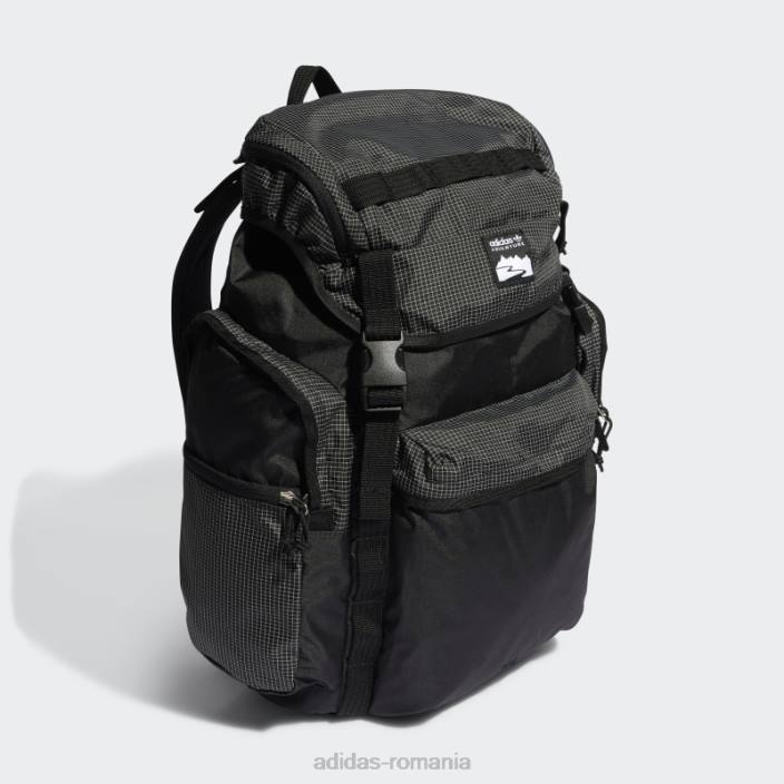 Adidas rucsac negru de aventură în toploader unisex negru 2JBN7727