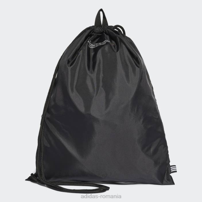 Adidas sac de gimnastică trefoil negru unisex negru 2JBN15706