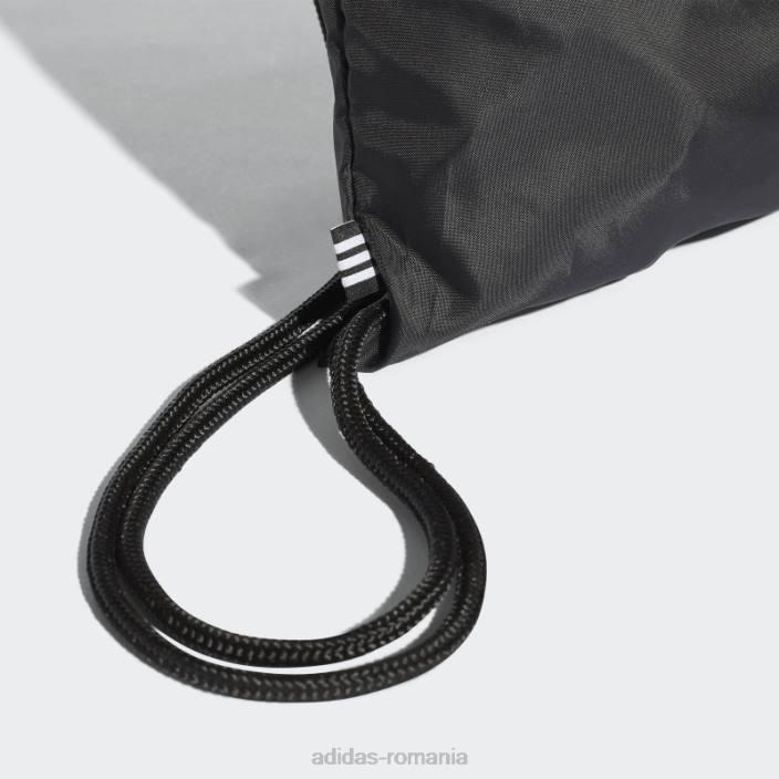 Adidas sac de gimnastică trefoil negru unisex negru 2JBN15706