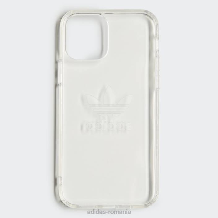 Adidas sau husă de protecție transparentă pentru iPhone 12 / 12 pro argintie unisex argint 2JBN7900