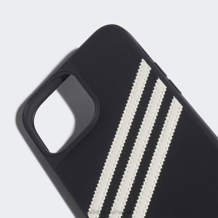 Adidas sau husa mulata pu pentru iphone 13 pro max hot black unisex alb negru 2JBN7748