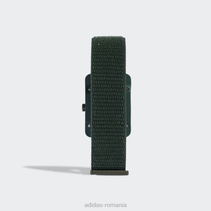Adidas un ceas retro pop din gunmetal mat unisex mat gunmetal/verde mineral 2JBN15760