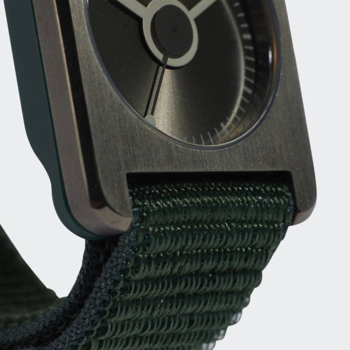 Adidas un ceas retro pop din gunmetal mat unisex mat gunmetal/verde mineral 2JBN15760