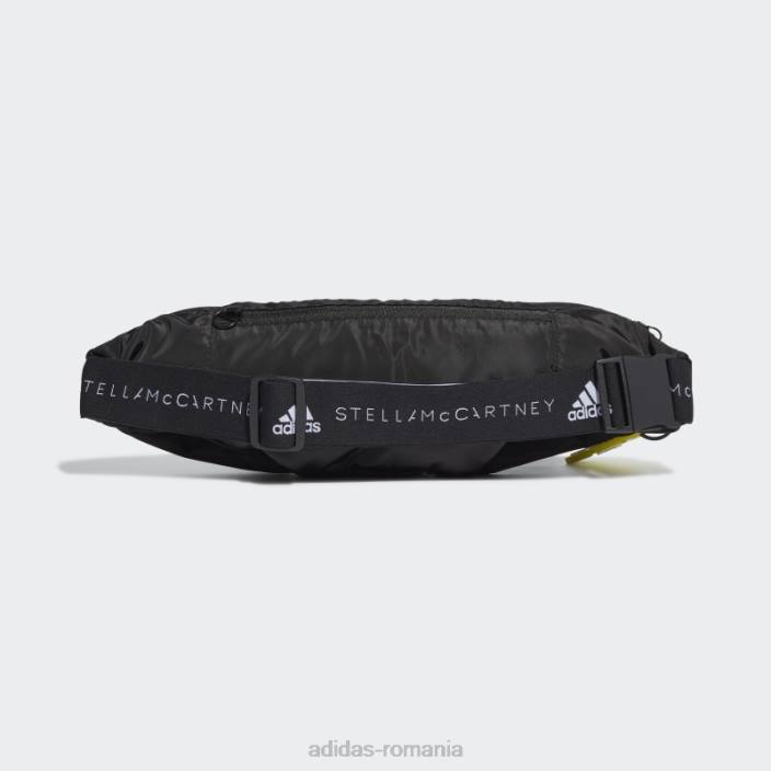 Adidas de stella mccartney bum geantă neagră fierbinte unisex negru/galben acid 2JBN3302
