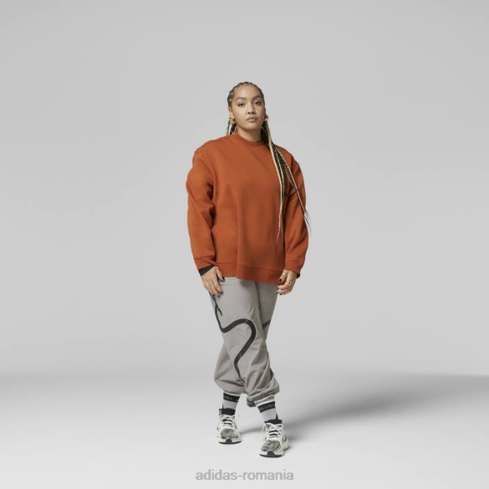 Adidas de stella mccartney sc hanorac cărămidă arsă unisex cărămidă arsă 2JBN3694