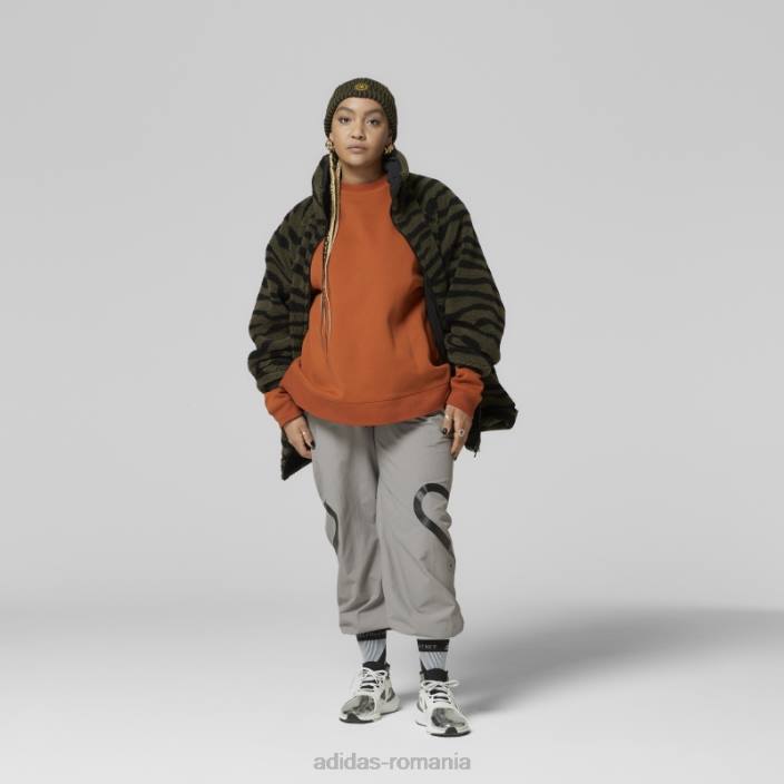 Adidas de stella mccartney sc hanorac cărămidă arsă unisex cărămidă arsă 2JBN3694