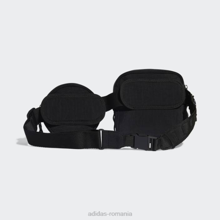 Adidas geantă neagră by stella mccartney unisex alb negru 2JBN10887