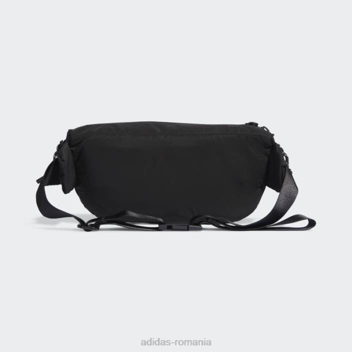 Adidas geantă neagră de stella mccartney fierbinte unisex alb negru 2JBN10892