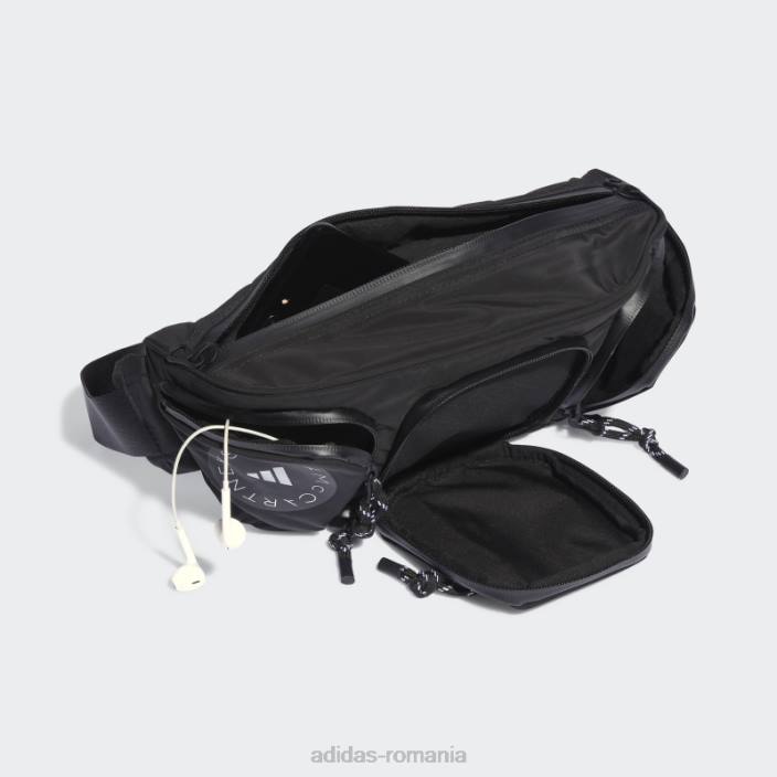 Adidas geantă neagră de stella mccartney fierbinte unisex alb negru 2JBN10892