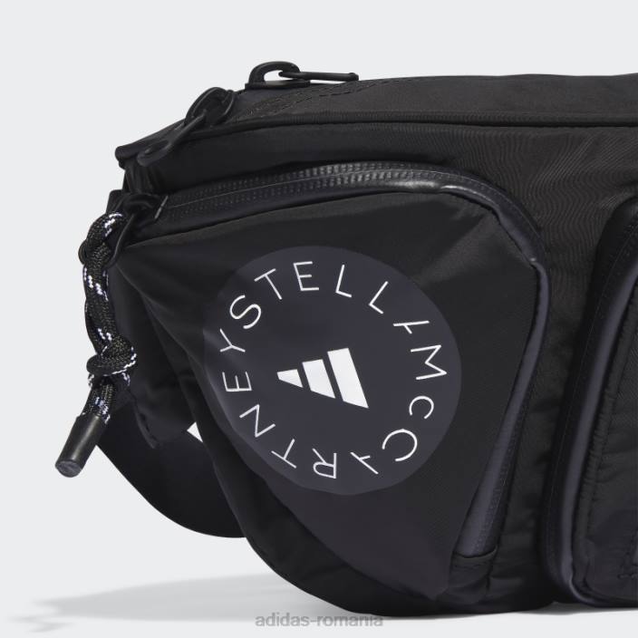 Adidas geantă neagră de stella mccartney fierbinte unisex alb negru 2JBN10892