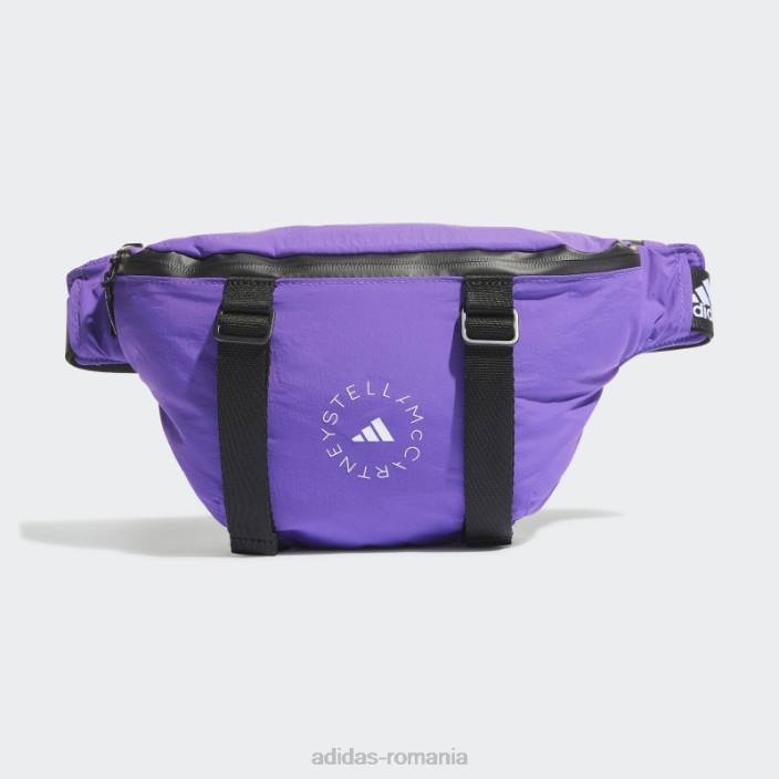 Adidas mov de stella mccartney geantă convertibilă la modă unisex violet/negru/alb/gri 2JBN3286