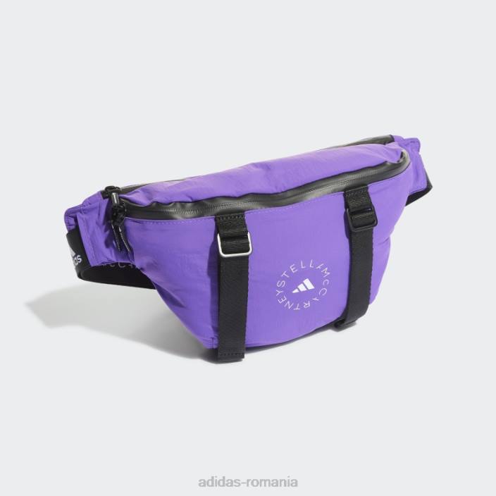 Adidas mov de stella mccartney geantă convertibilă la modă unisex violet/negru/alb/gri 2JBN3286