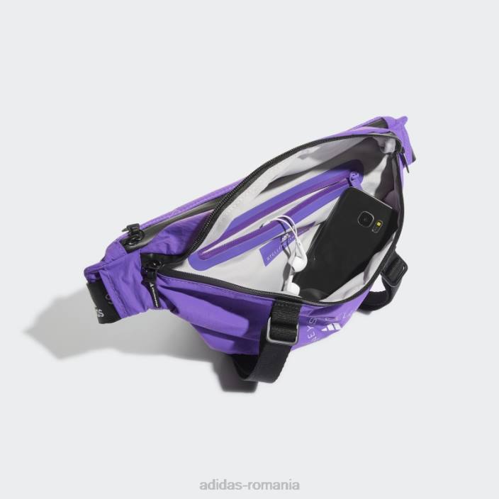 Adidas mov de stella mccartney geantă convertibilă la modă unisex violet/negru/alb/gri 2JBN3286