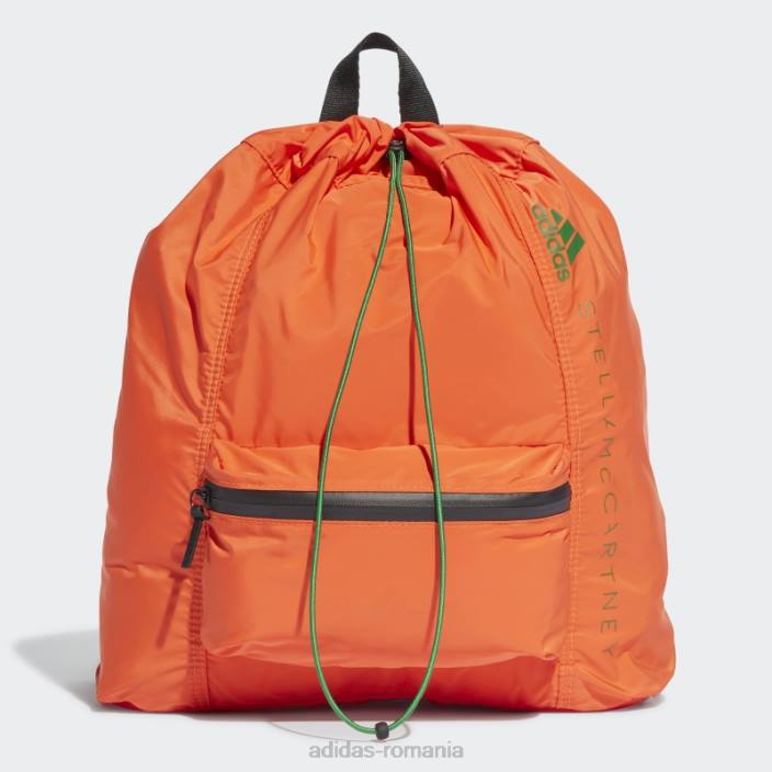 Adidas portocaliu fierbinte de stella mccartney sac de sport unisex portocaliu/negru/verde 2JBN3298