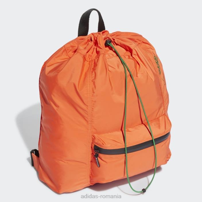 Adidas portocaliu fierbinte de stella mccartney sac de sport unisex portocaliu/negru/verde 2JBN3298