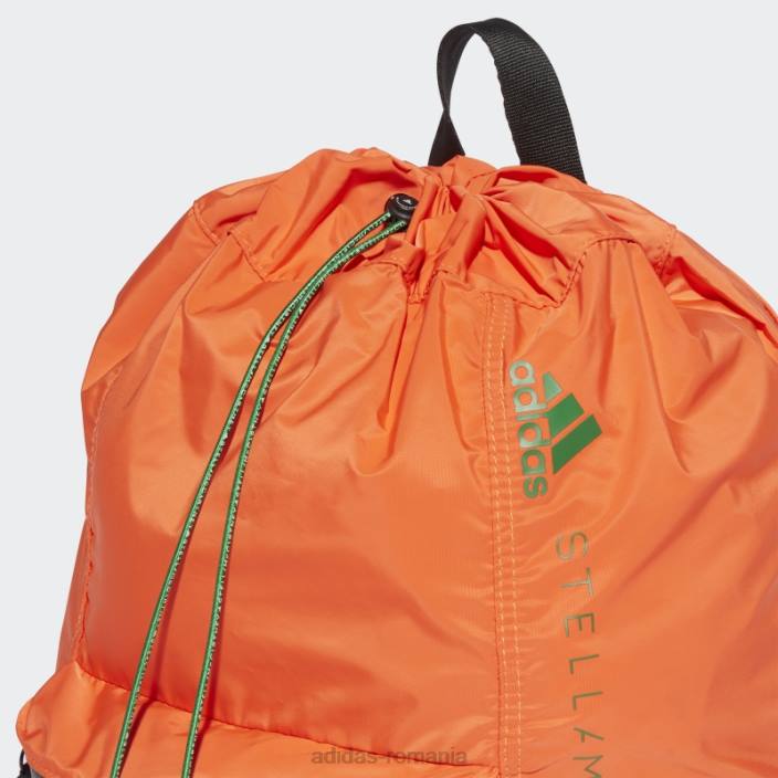 Adidas portocaliu fierbinte de stella mccartney sac de sport unisex portocaliu/negru/verde 2JBN3298